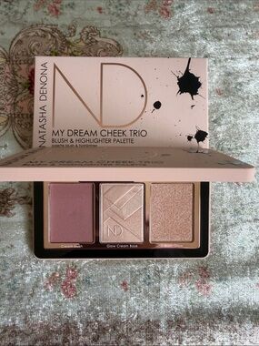Natasha Denona|My Dream Cheek|Trio Blush & Highlighter Palette